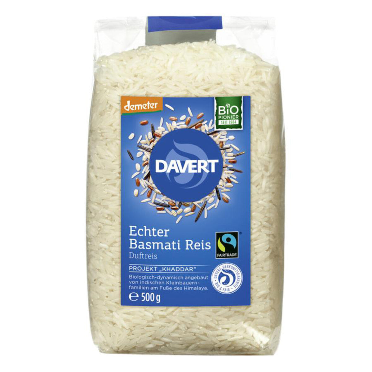 DAVERT Echter Basmati-Reis weiß - 500 g