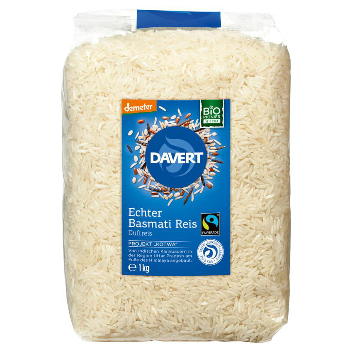 DAVERT Basmati-Reis weiß - 1 kg