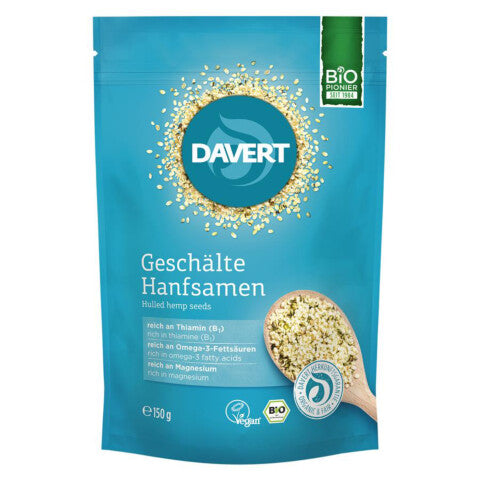 DAVERT Hanfsamen geschält – 150 g