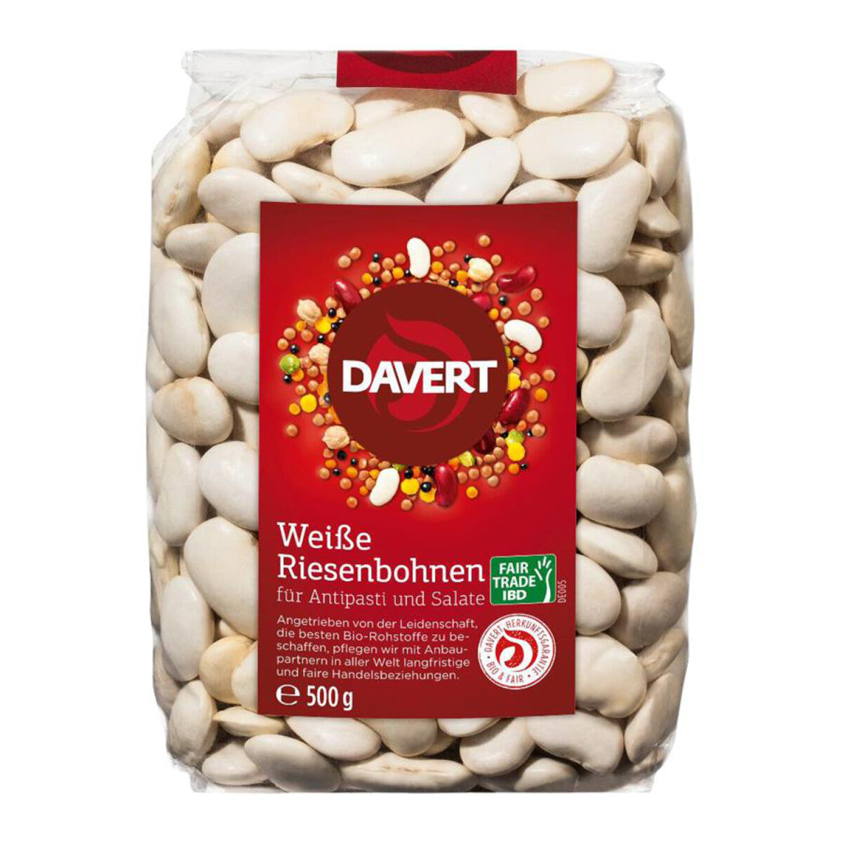 DAVERT Weiße Riesenbohnen - 500 g