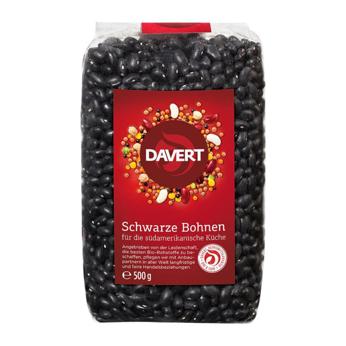 DAVERT Schwarze Bohnen IBD - 500 g