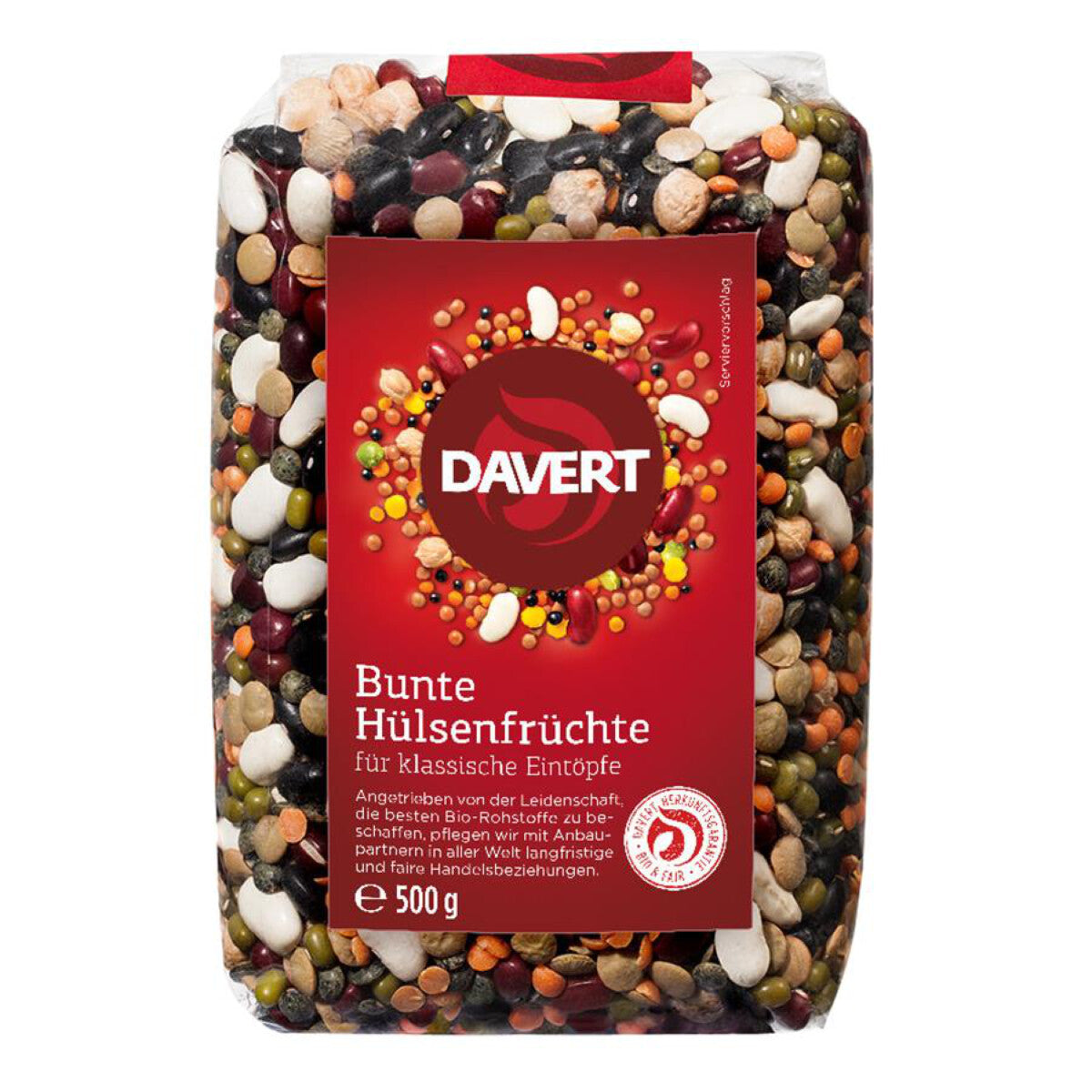DAVERT Bunte Hülsenfrüchte - 500 g