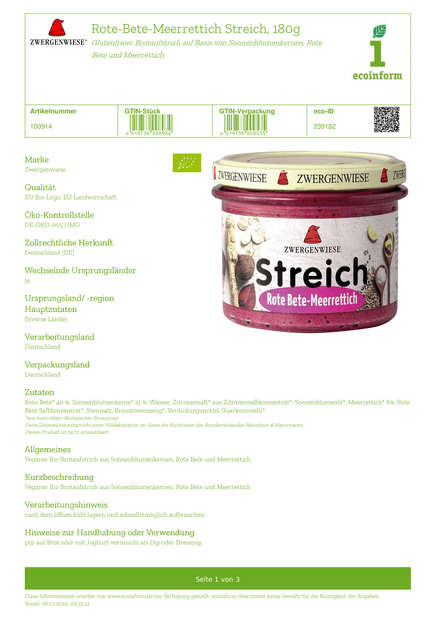 Rote Bete-Meerrettich Streich