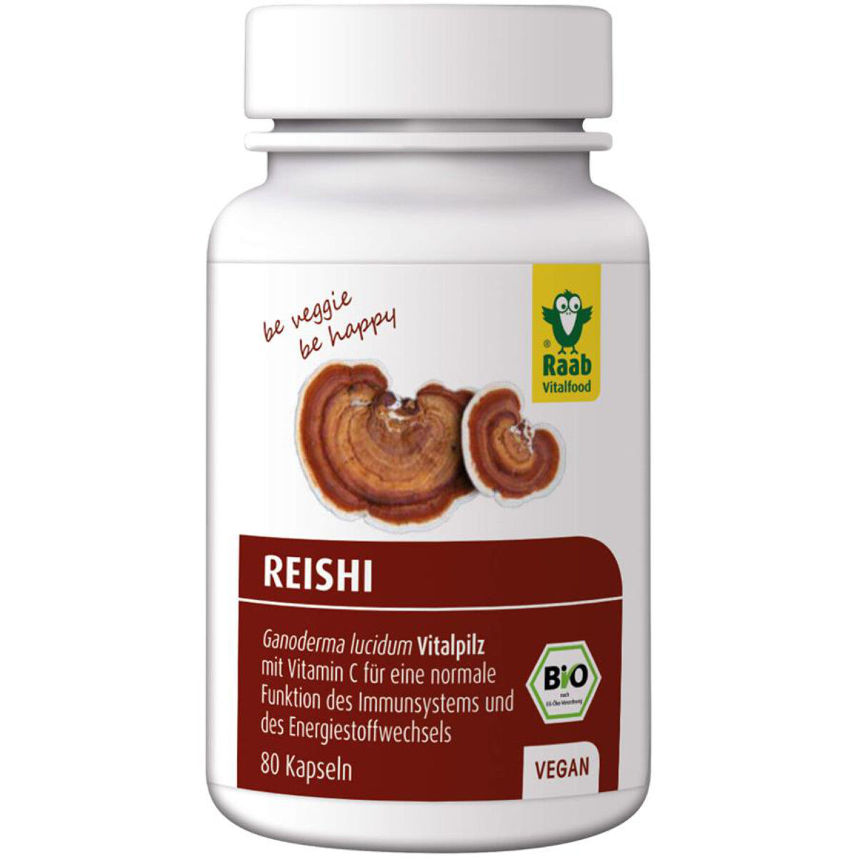 RAAB VITAL Reishi Kapseln - 80 Stk.