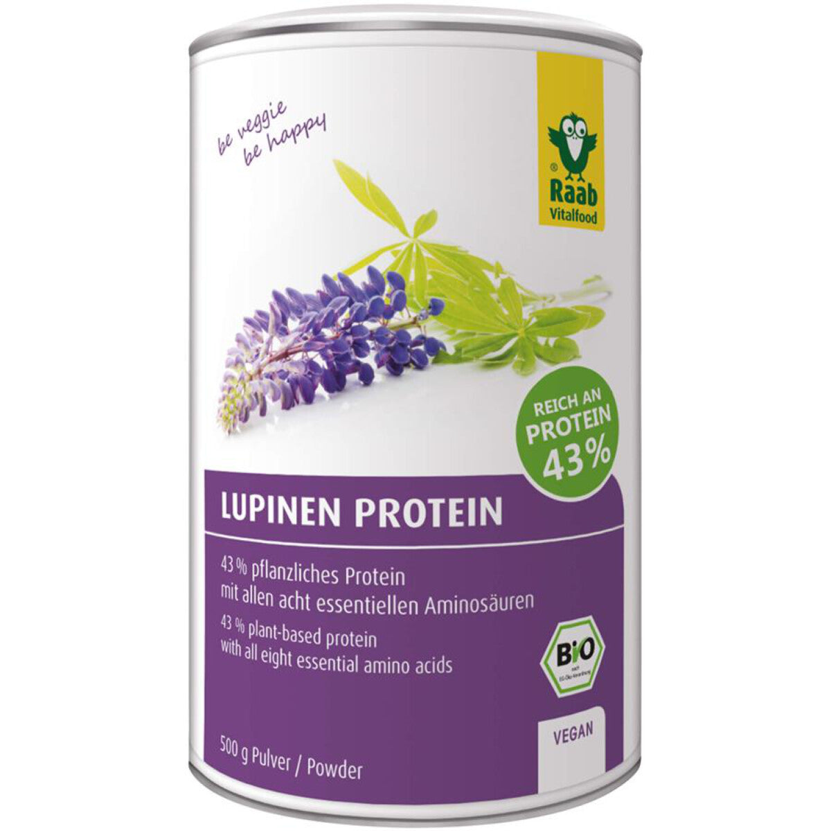 RAAB VITAL Lupinen Protein - 500 g
