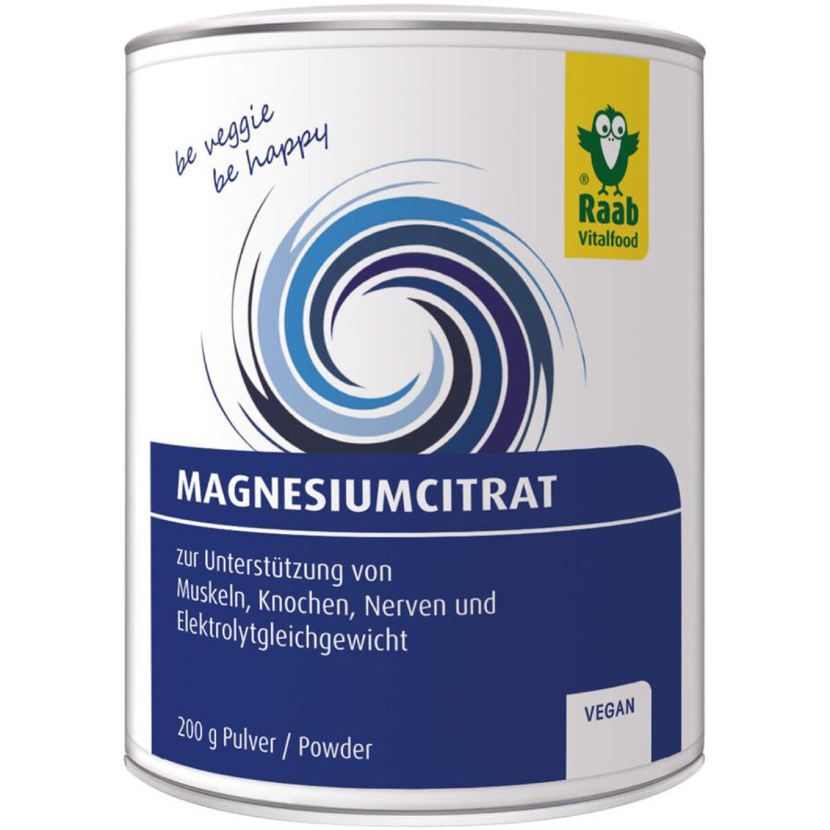 RAAB VITAL Magnesiumcitrat-Pulver - 200 g
