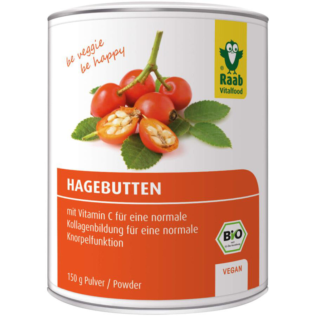 RAAB VITAL Hagebutten-Pulver - 150 g