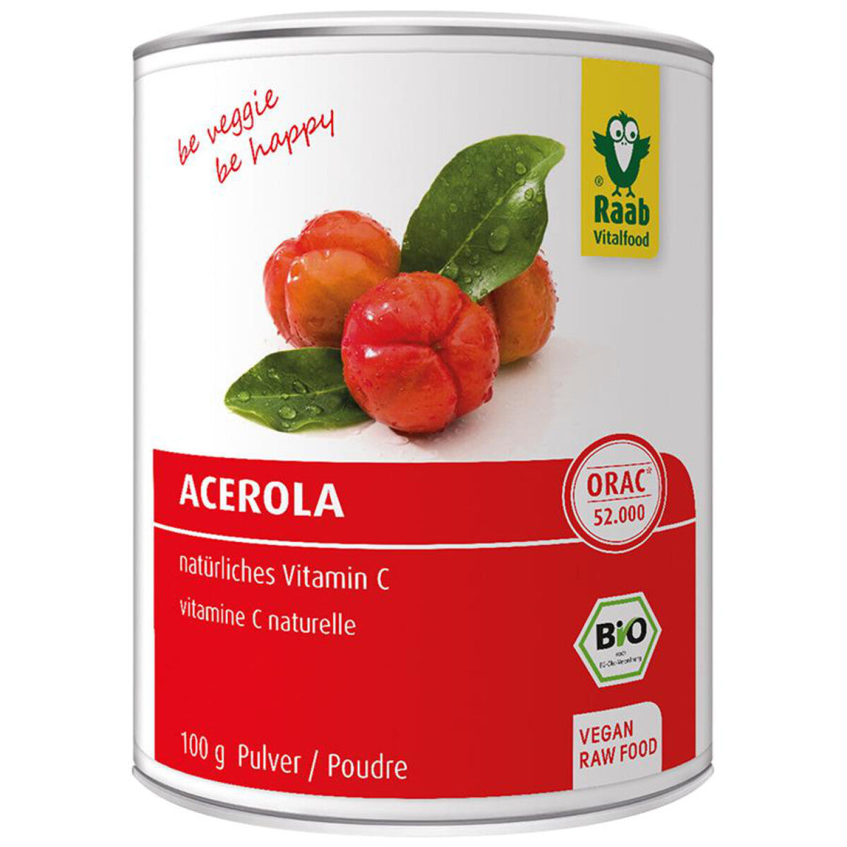 RAAB VITAL Acerola-Pulver - 100 g