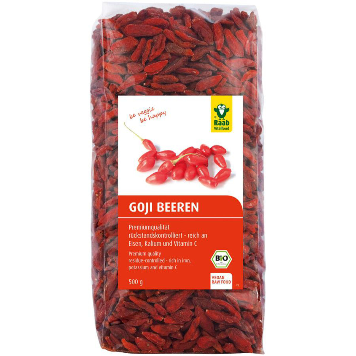 RAAB VITAL Goji Beeren getrocknet - 500 g