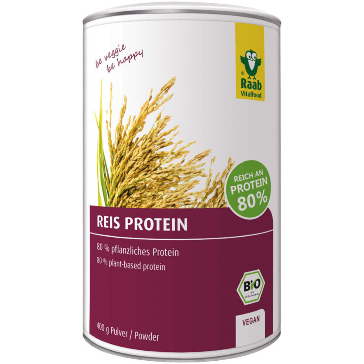 RAAB VITAL Reis Protein Pulver - 400 g