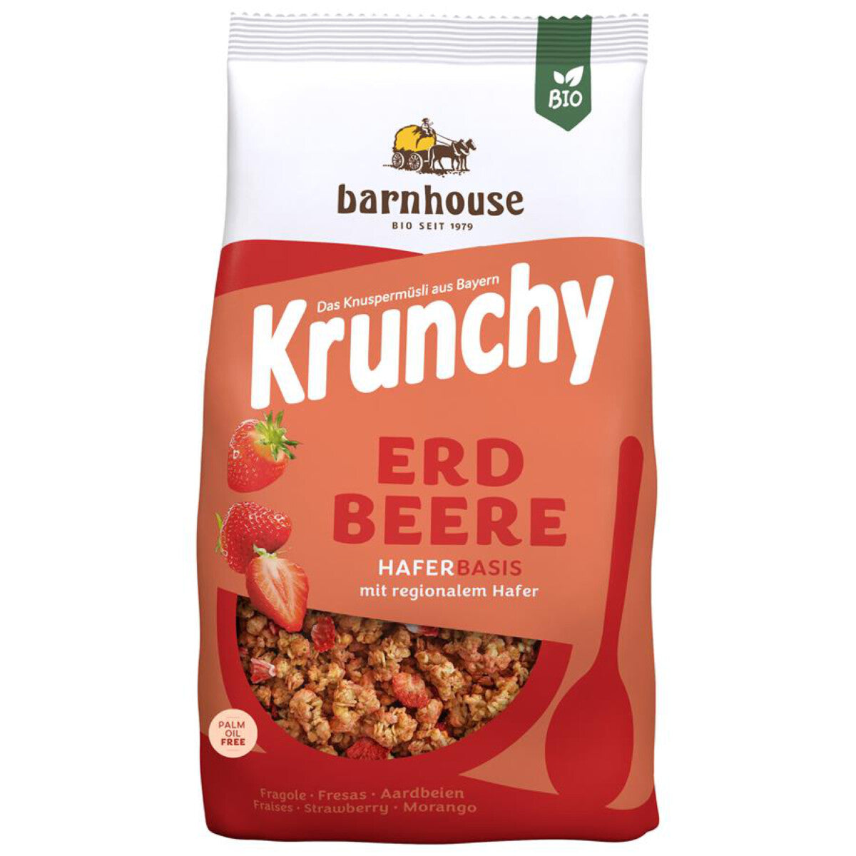 BARNHOUSE Krunchy Erdbeere - 375 g