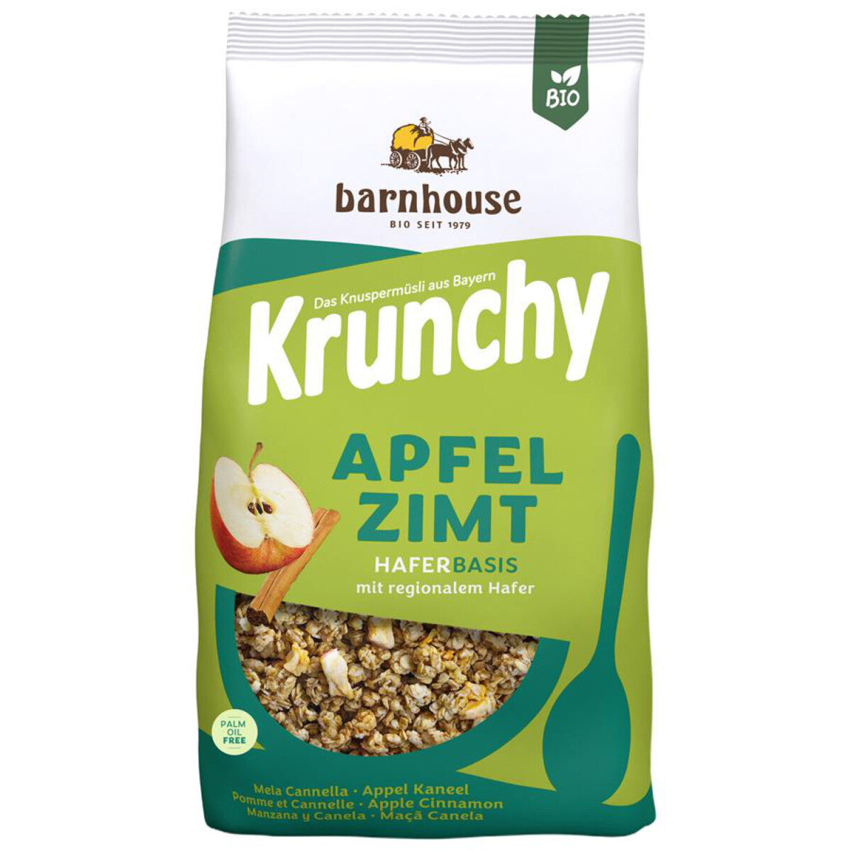 BARNHOUSE Krunchy Apfel-Zimt - 375 g
