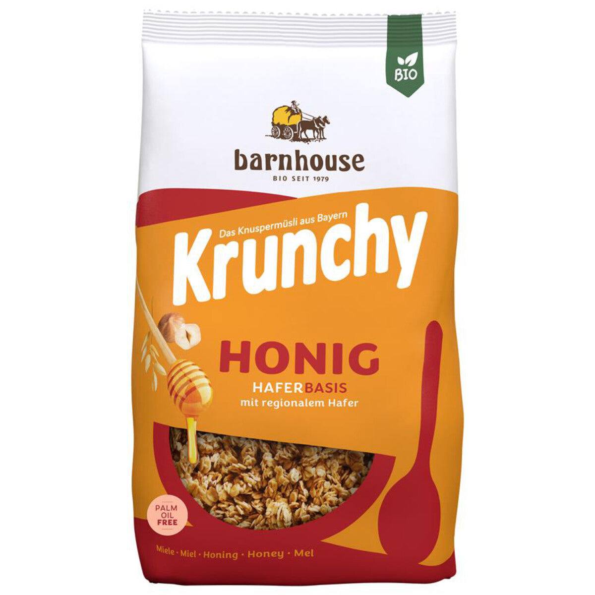 BARNHOUSE Krunchy Honig - 600 g