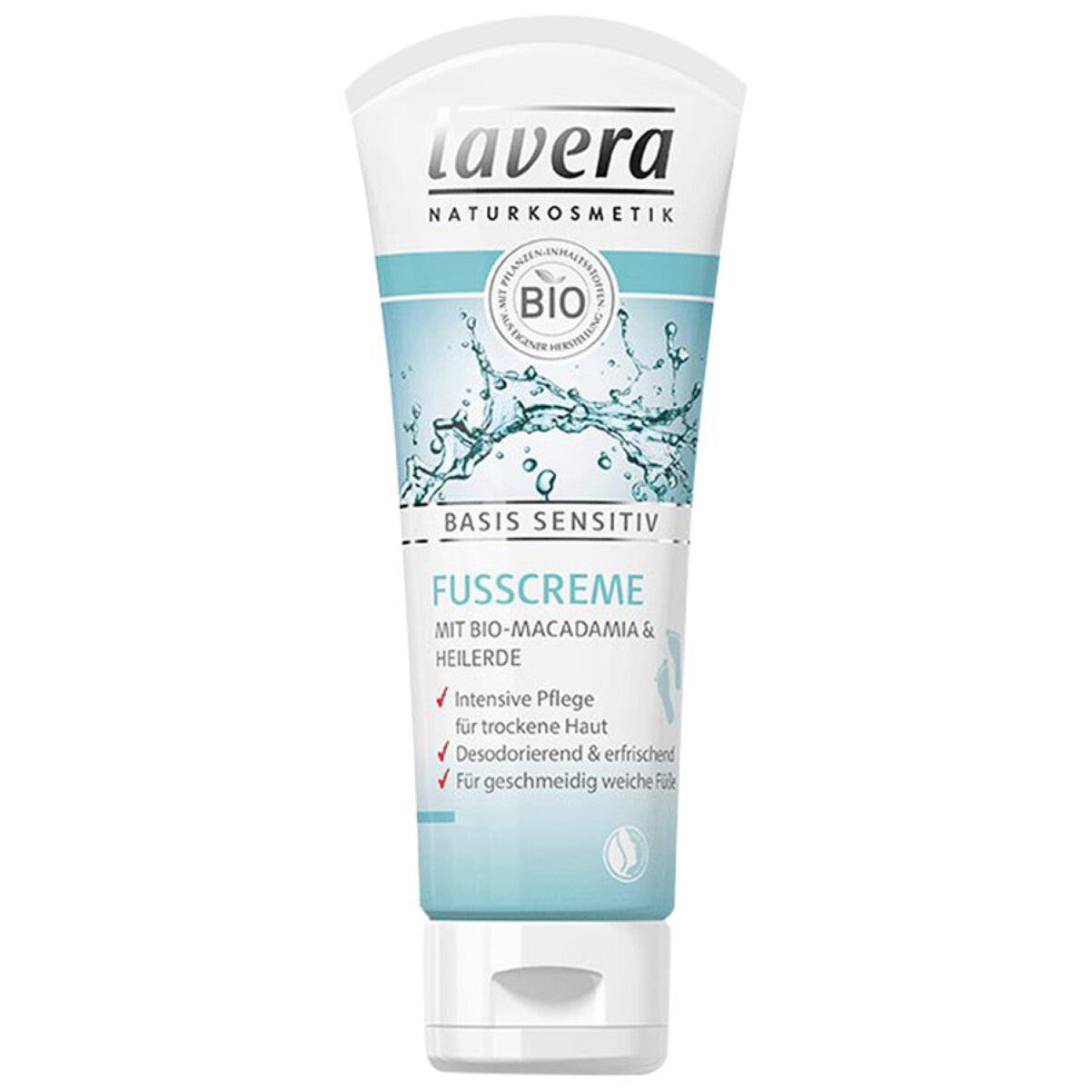 LAVERA Basis Sensitiv Fußcreme - 75 ml