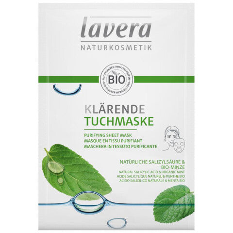 LAVERA Klärende Tuchmaske - 21 ml