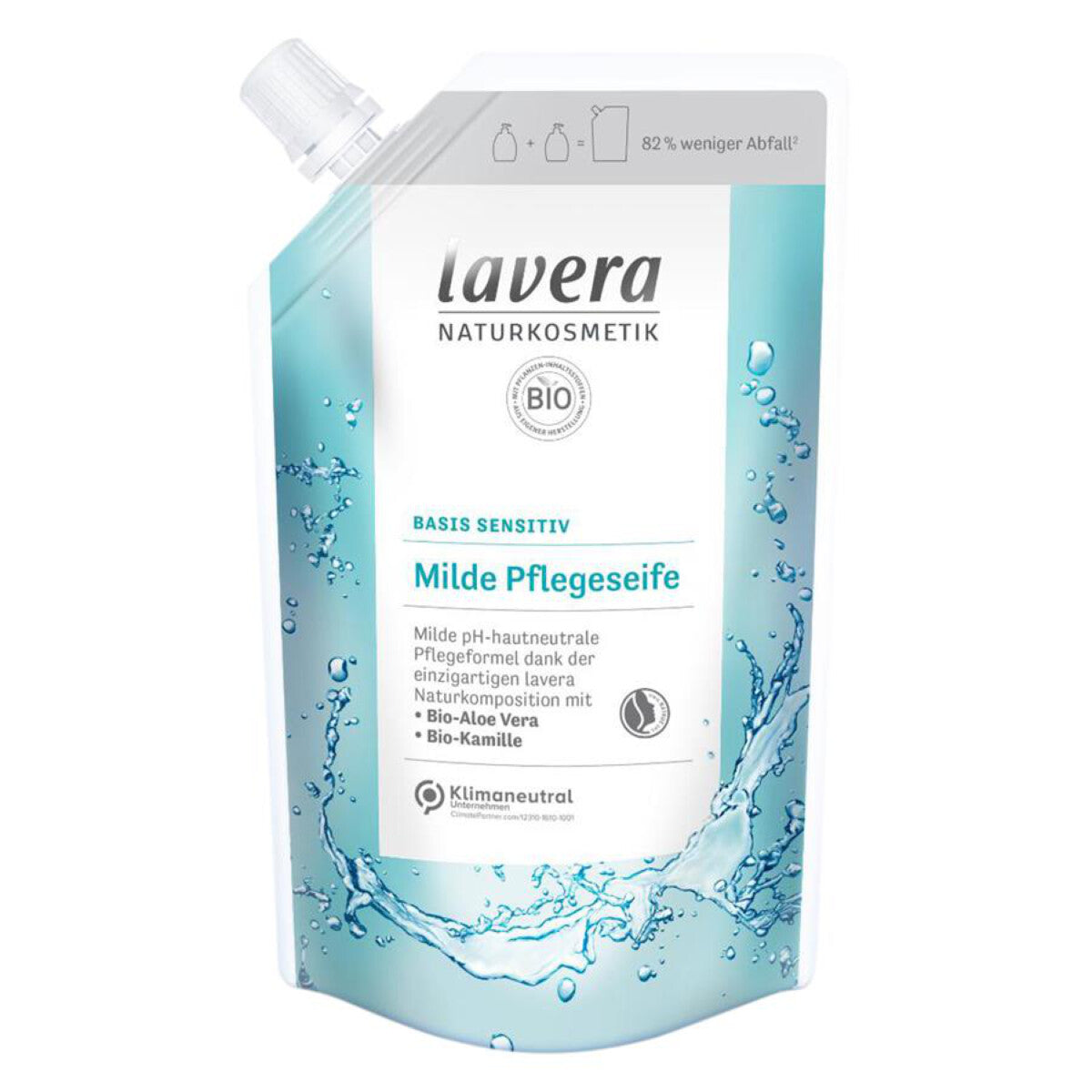 LAVERA Milde Pflegeseife Nachfüllung - 500 ml