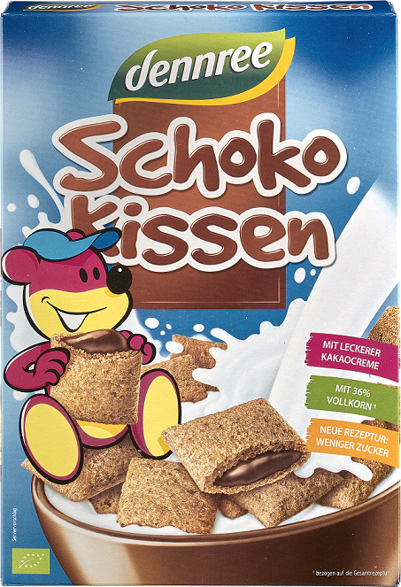 DENNREE Schoko Kissen - 375 g