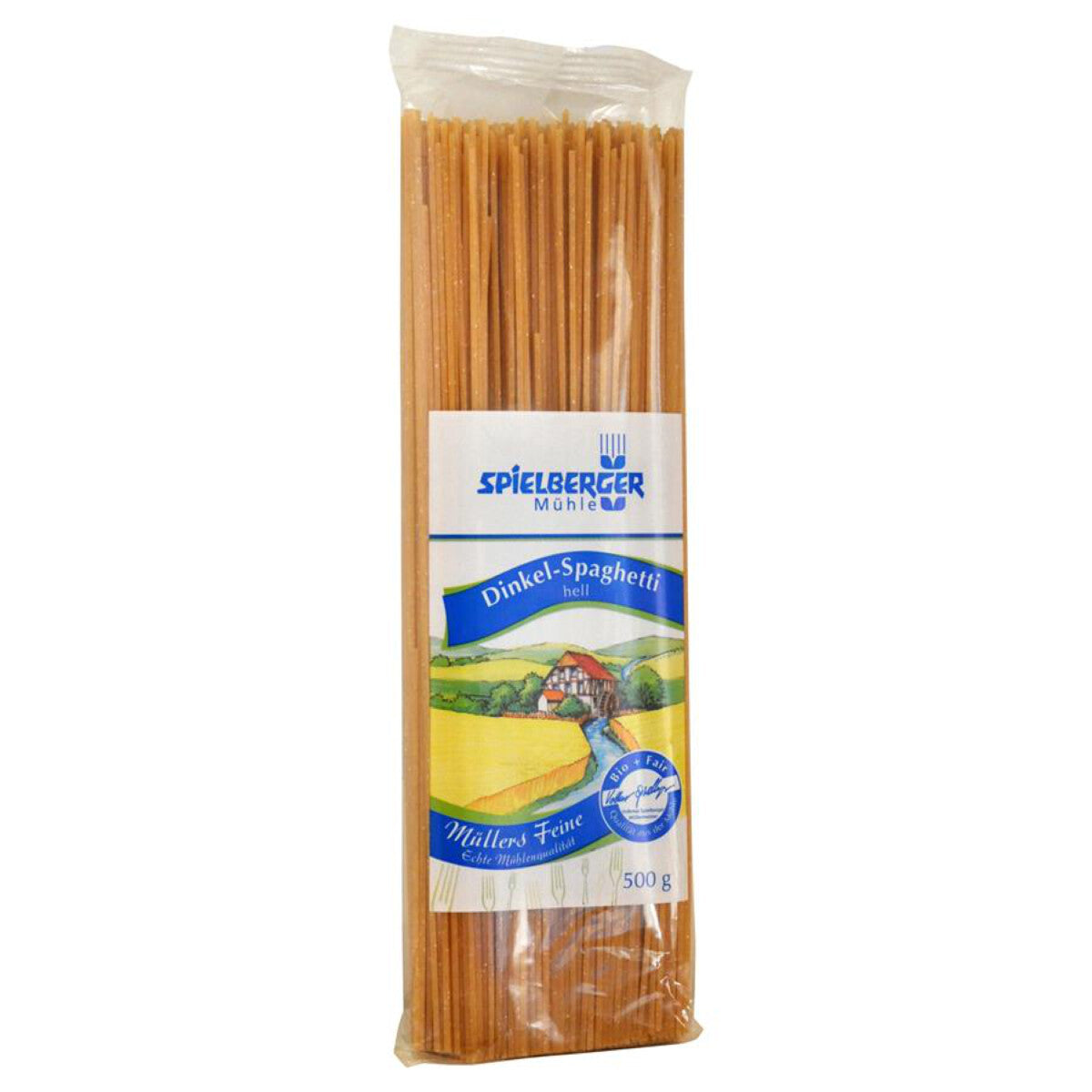 SPIELBERGER MÜHLE  Dinkel-Spaghetti hell - 500 g
