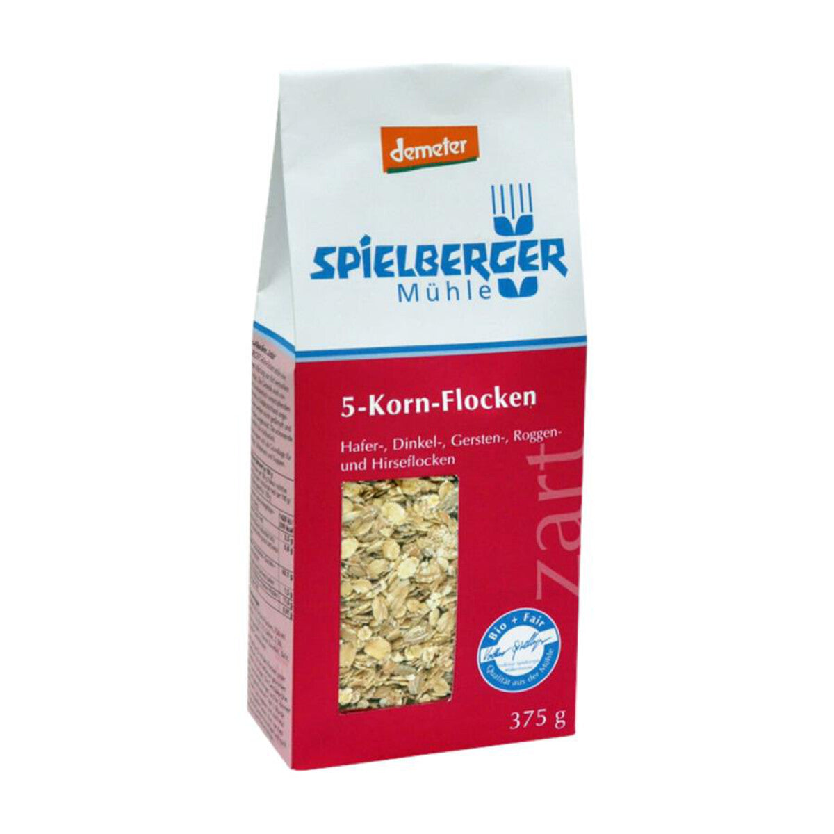 SPIELBERGER MÜHLE 5-Korn-Flocken Zartblatt - 375 g