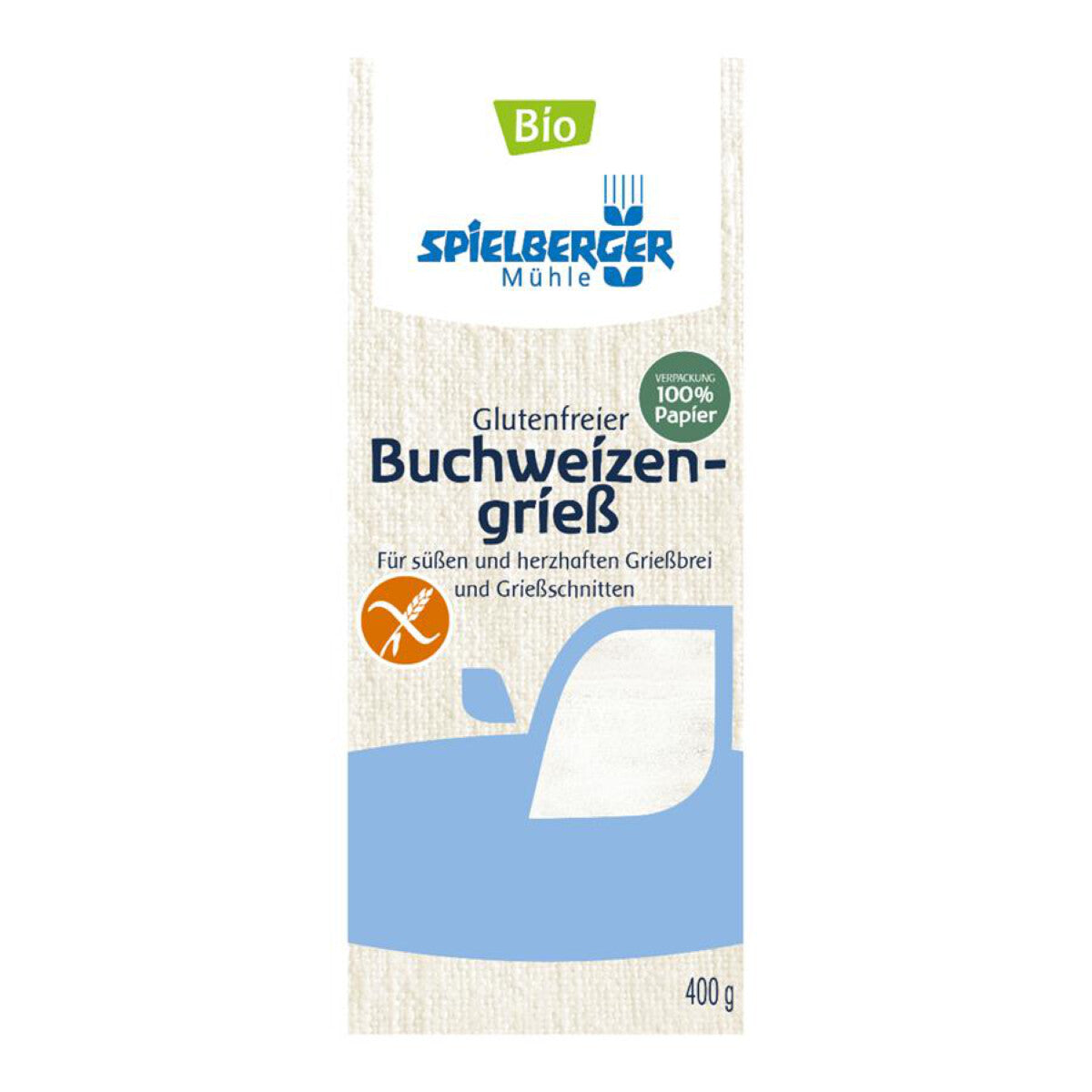 SPIELBERGER Buchweizengrieß, glutenfrei - 400 g