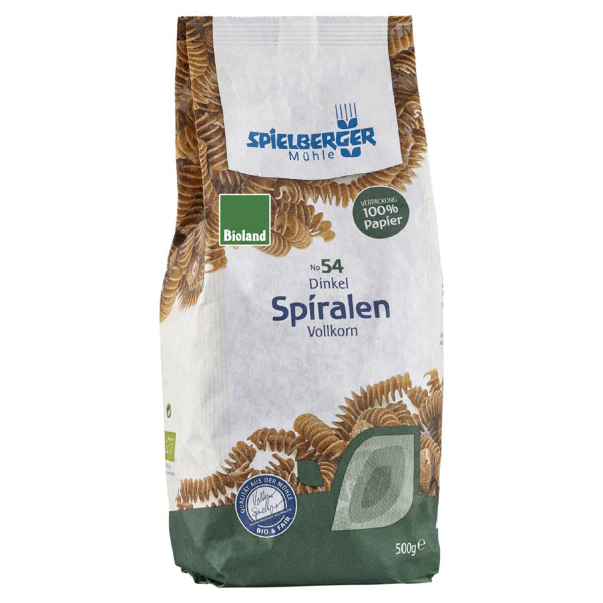 SPIELBERGER MÜHLE  Dinkel-Vollkorn Spiralen - 500 g