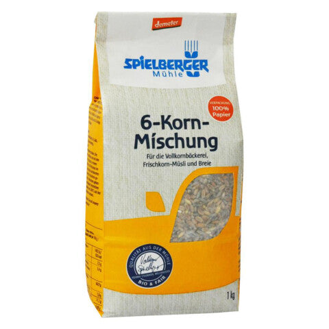 SPIELBERGER MÜHLE 6-Korn-Mischung - 1 kg