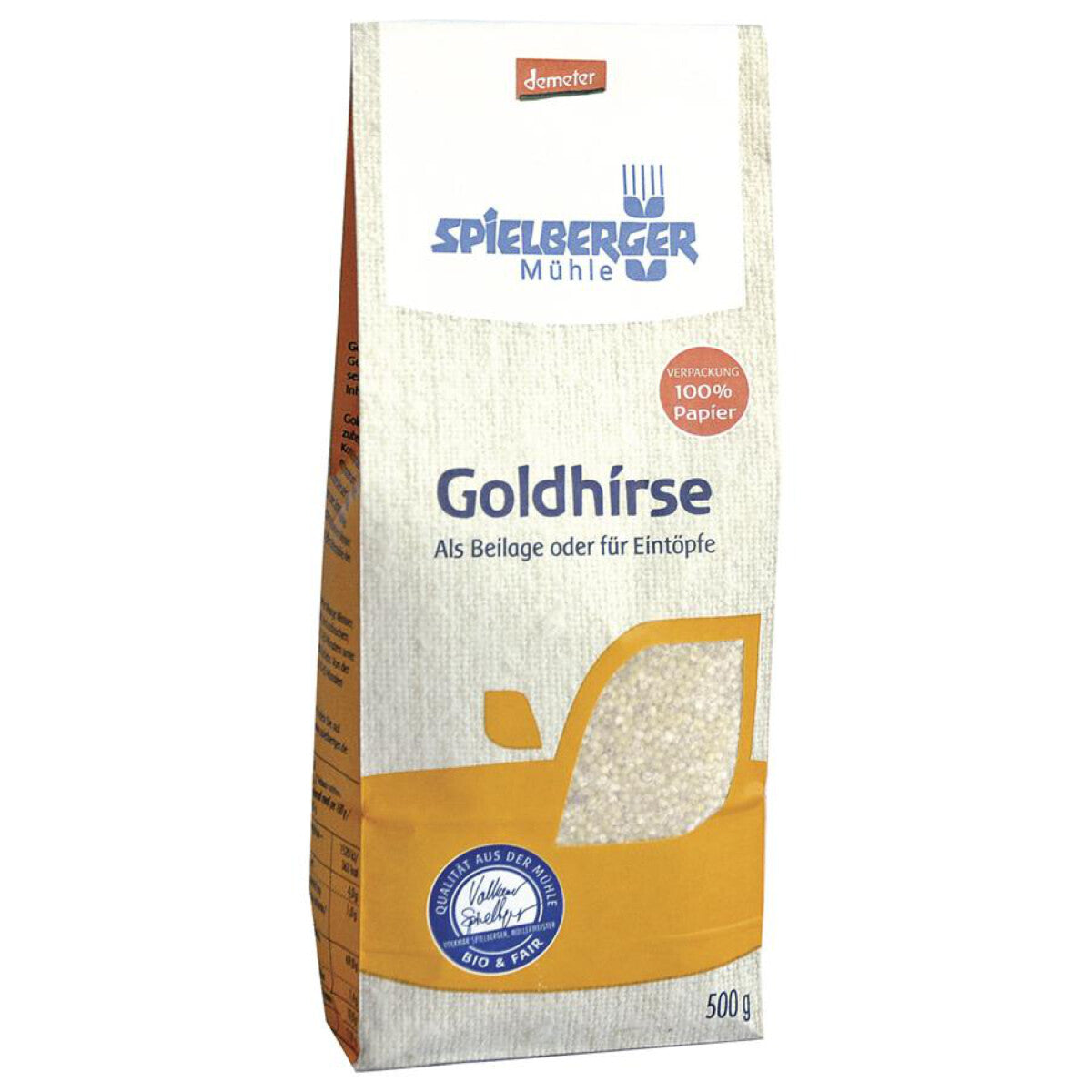 SPIELBERGER MÜHLE Goldhirse - 500 g