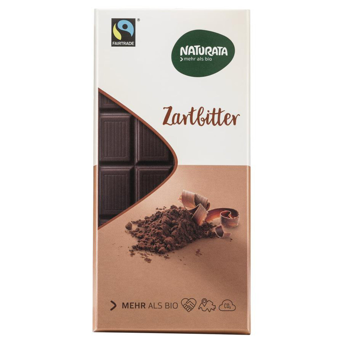 NATURATA Zartbitter Schokolade - 100 g