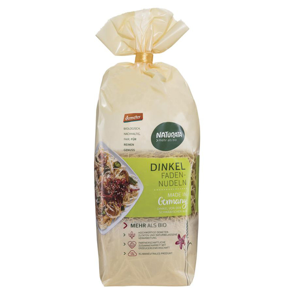 NATURATA Dinkel Fadennudeln hell - 250 g