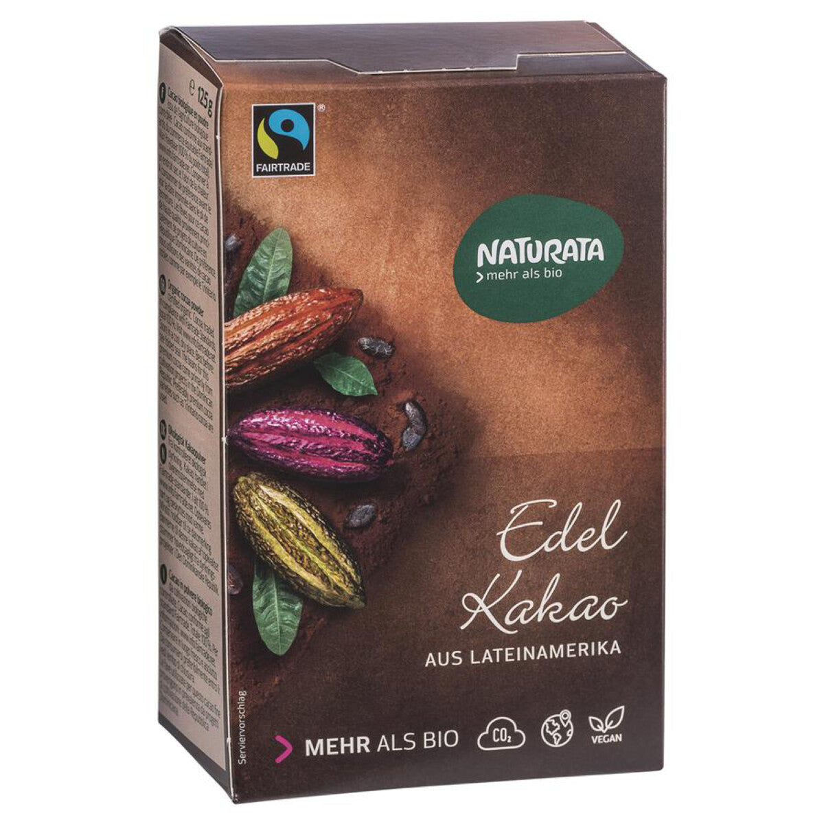 NATURATA Edelkakao entölt - 125 g