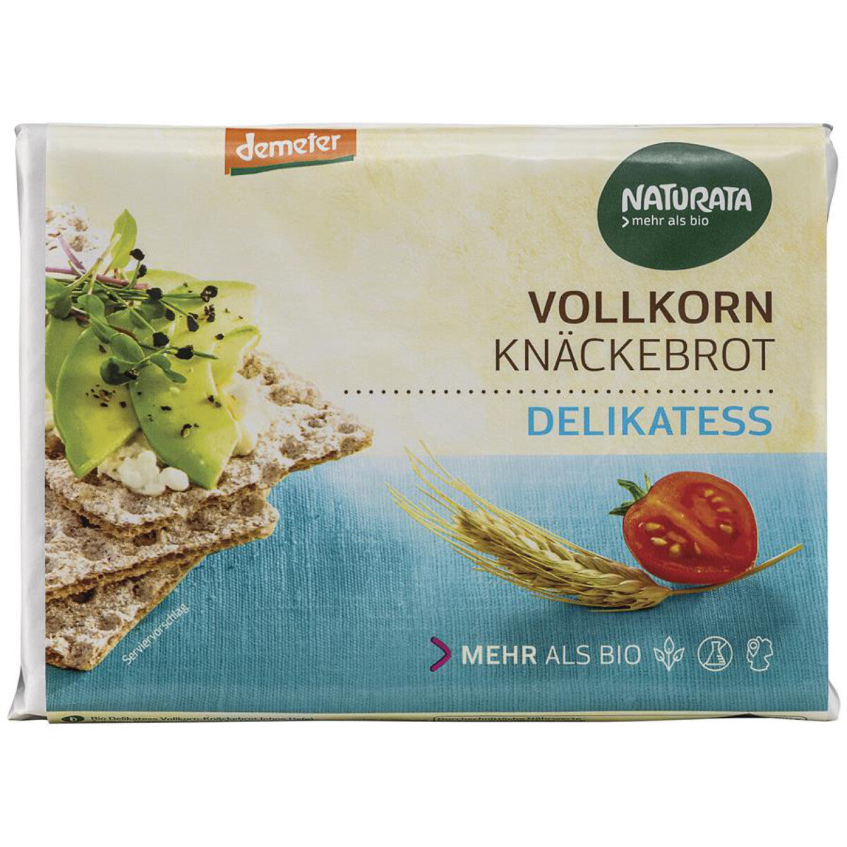 NATURATA Delikatess Vollkorn-Knäckebrot - 250 g