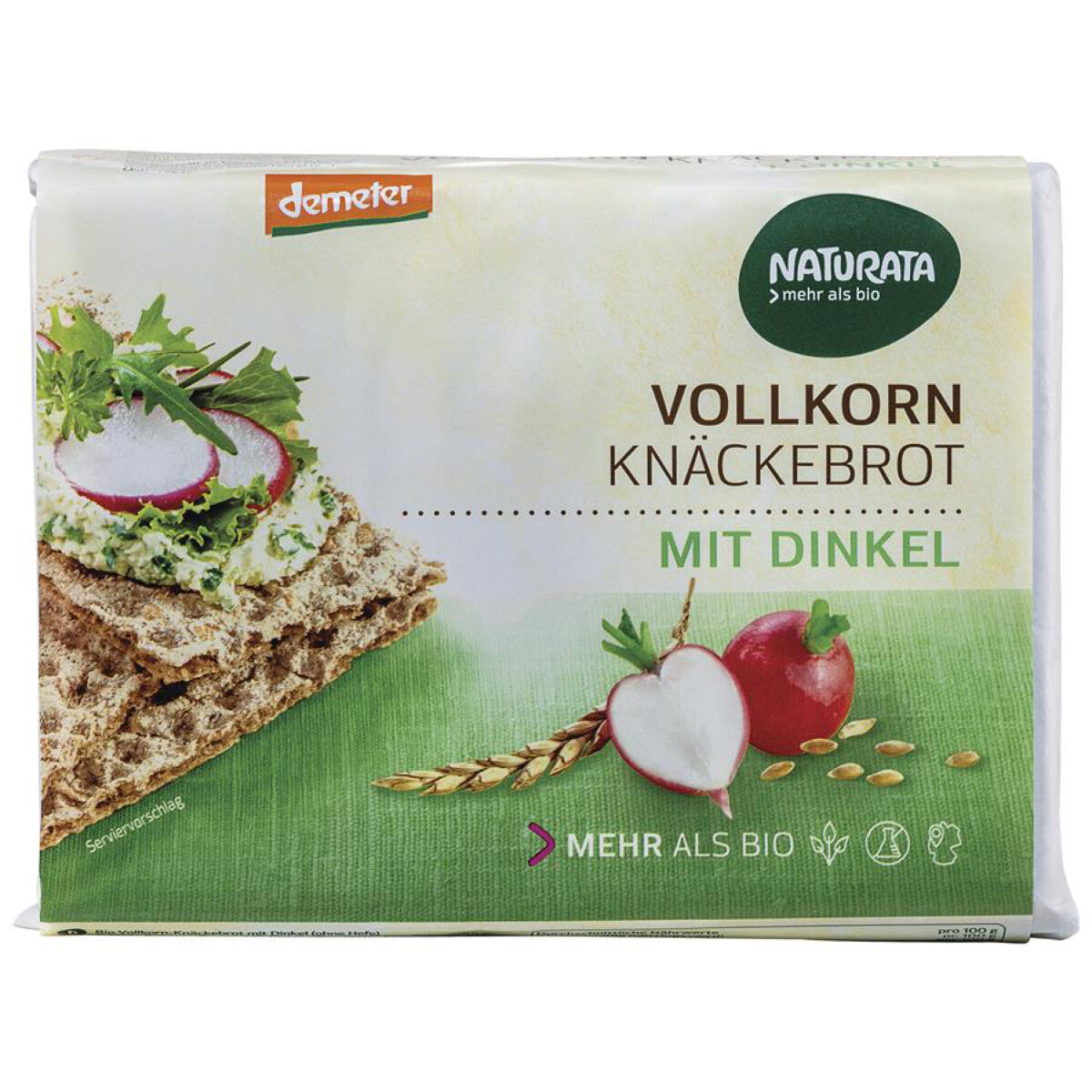 NATURATA VK-Knäckebrot mit Dinkel - 250 g