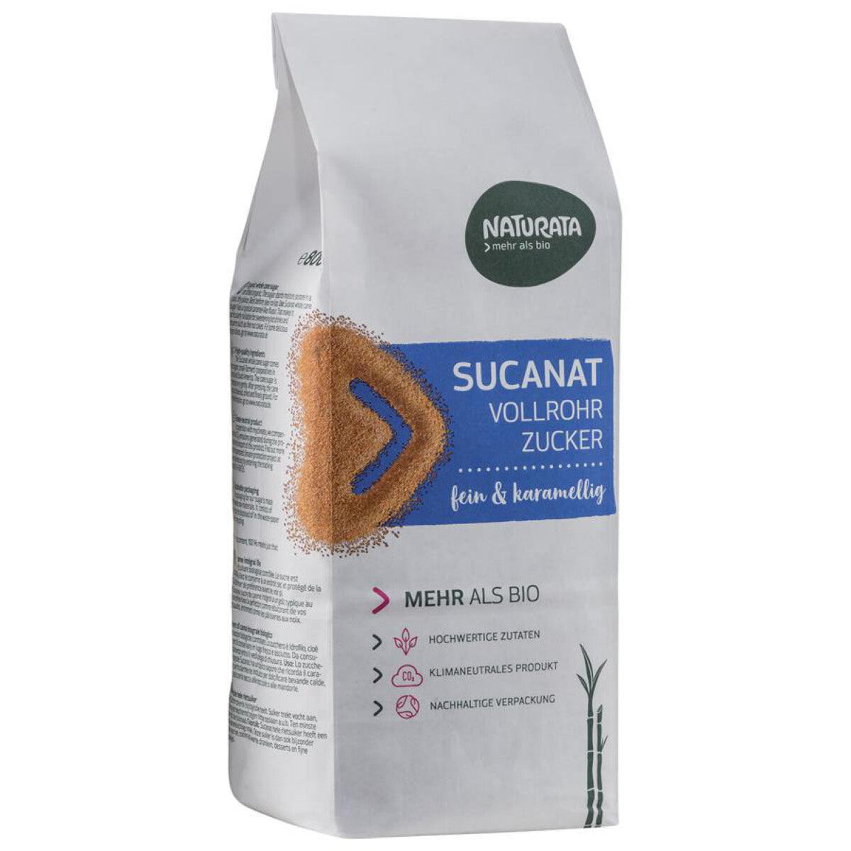 NATURATA Sucanat Vollrohrzucker - 800 g