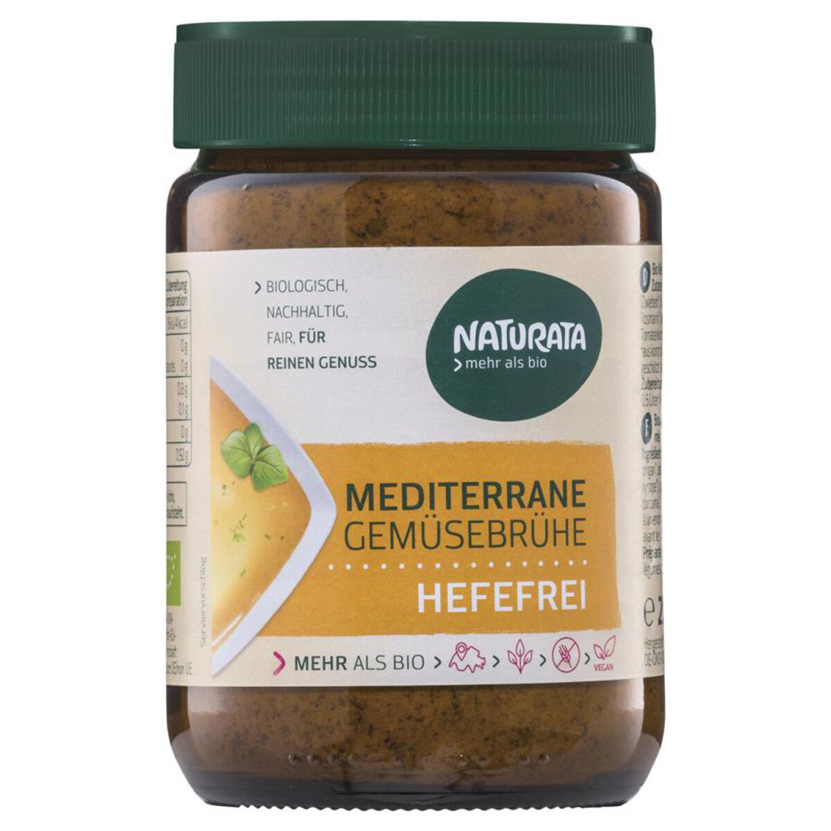 NATURATA Mediterrane Gemüsebrühe - 200 g