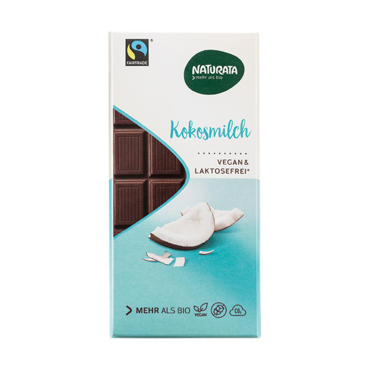 NATURATA Kokosmilch Schokokuvertüre - 100 g