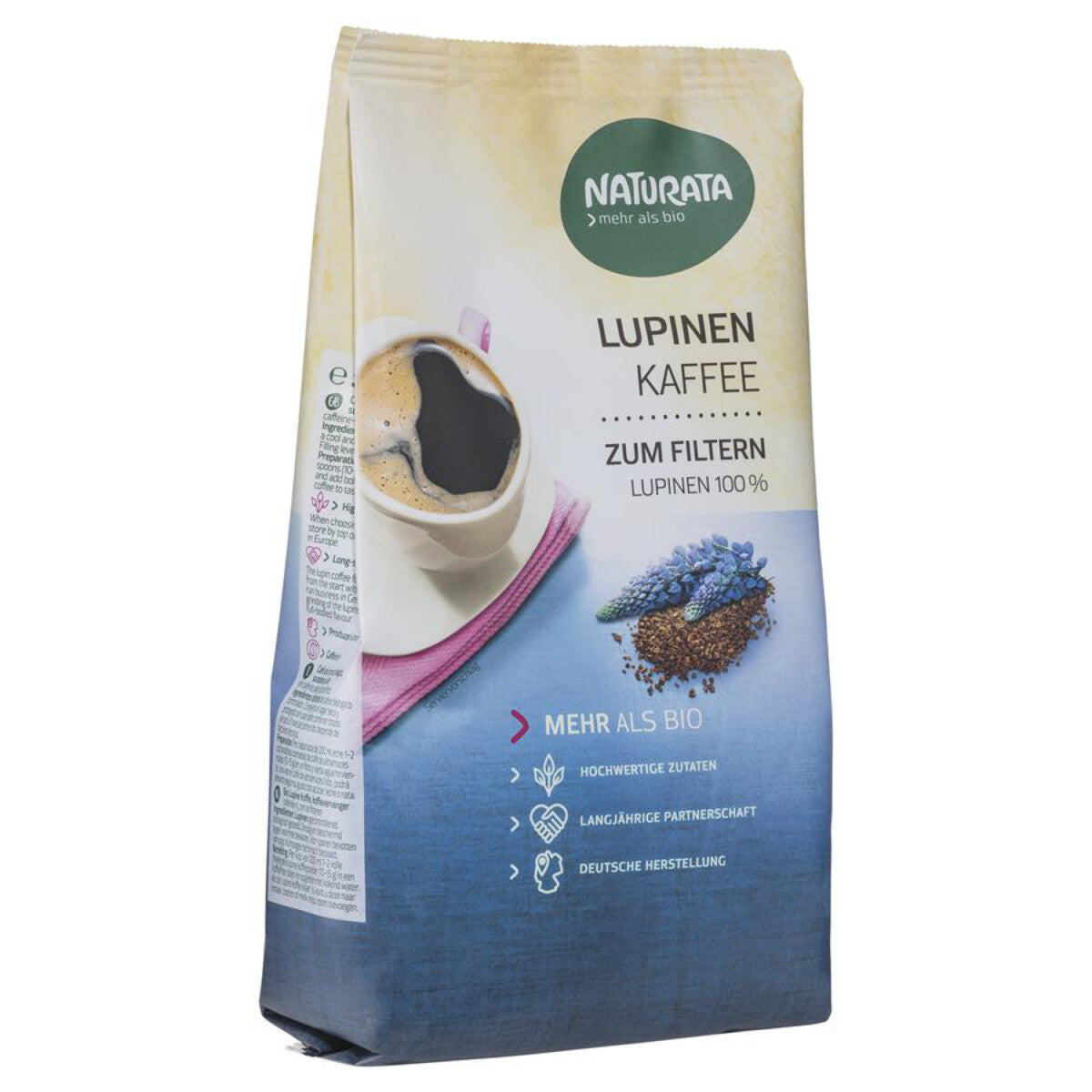 NATURATA Lupinenkaffee zum Filtern - 500 g