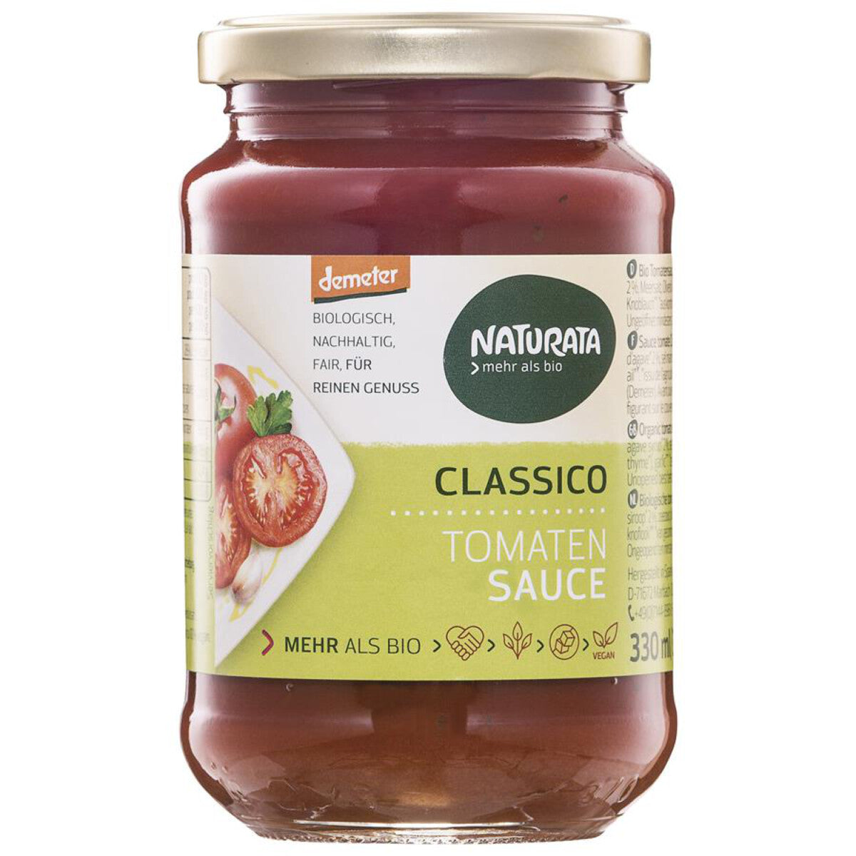NATURATA Tomaten Sauce Classic - 330 ml