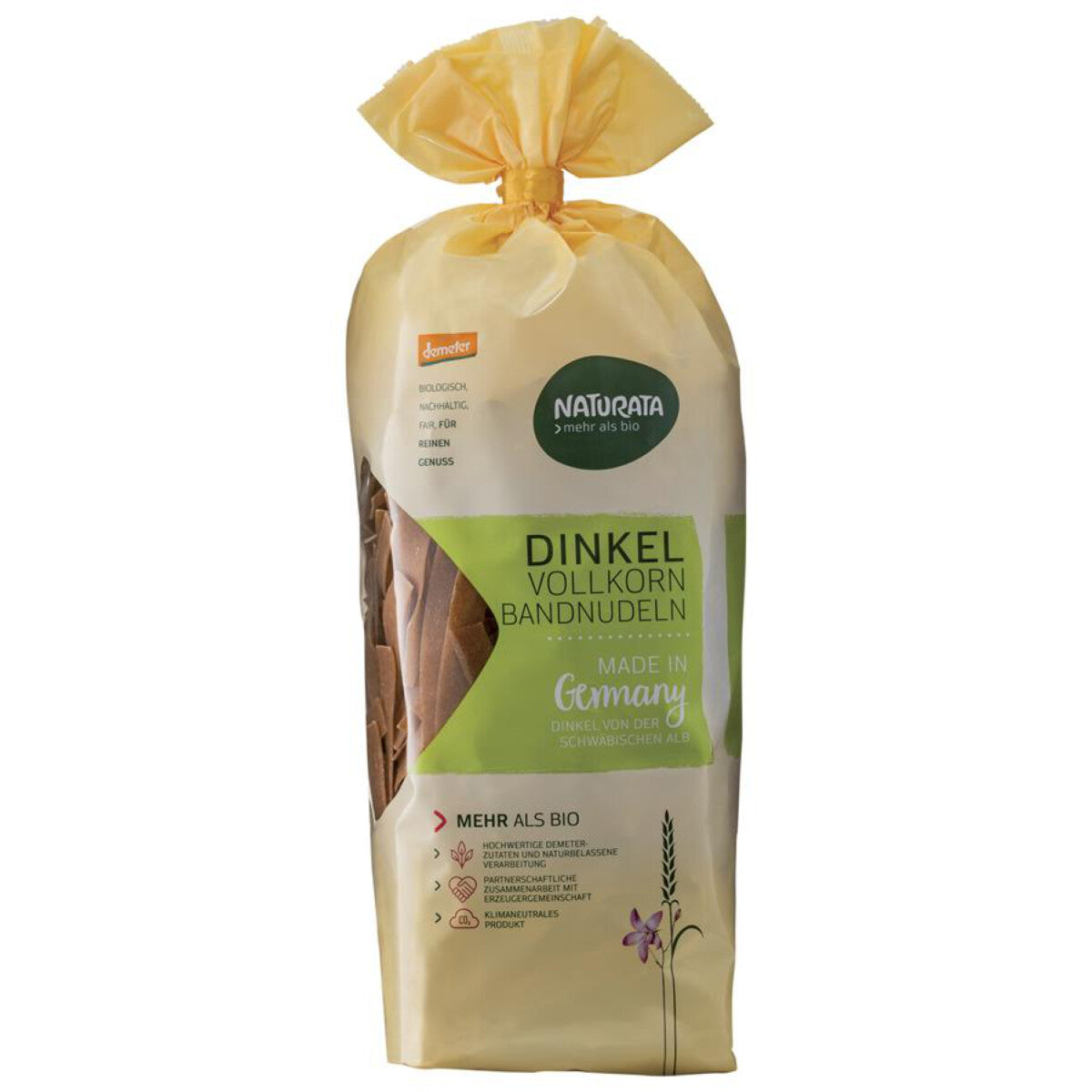 NATURATA Dinkel-Vollkorn-Bandnudeln - 500 g