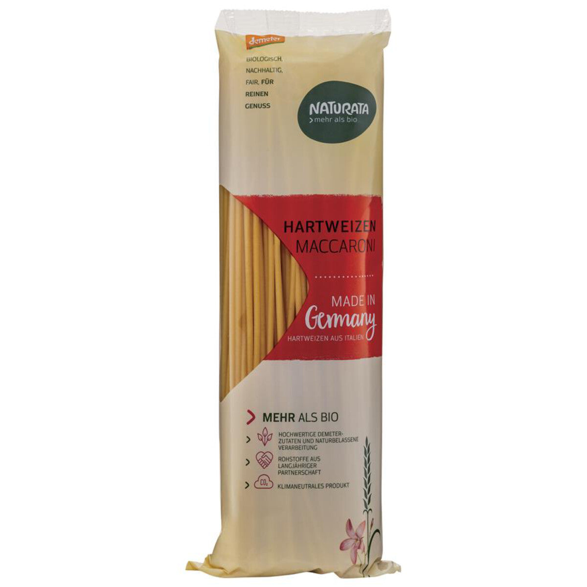 NATURATA Hartweizen Maccaroni - 500 g