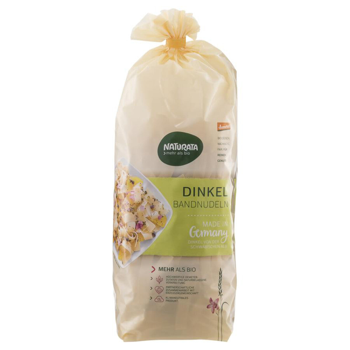 NATURATA Dinkel Bandnudeln hell - 500 g