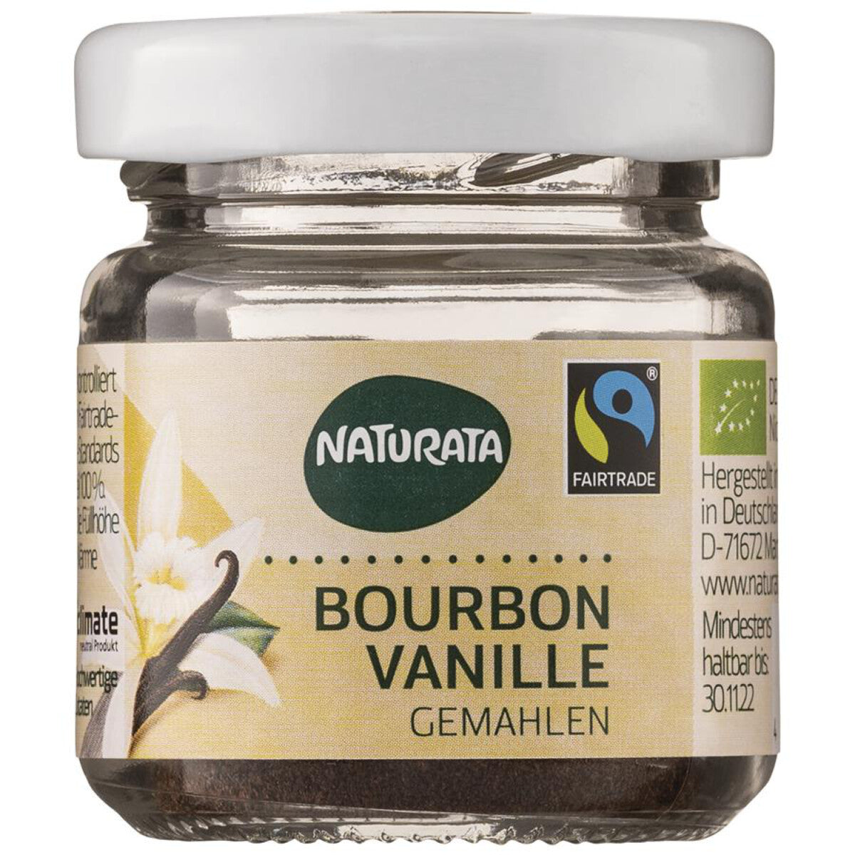 NATURATA Bourbon Vanille gemahlen - 10 g