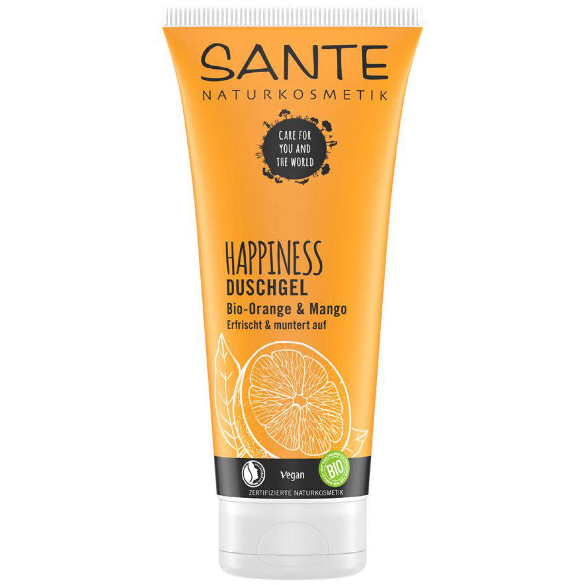 SANTE Happiness Duschgel Orange - 200 ml