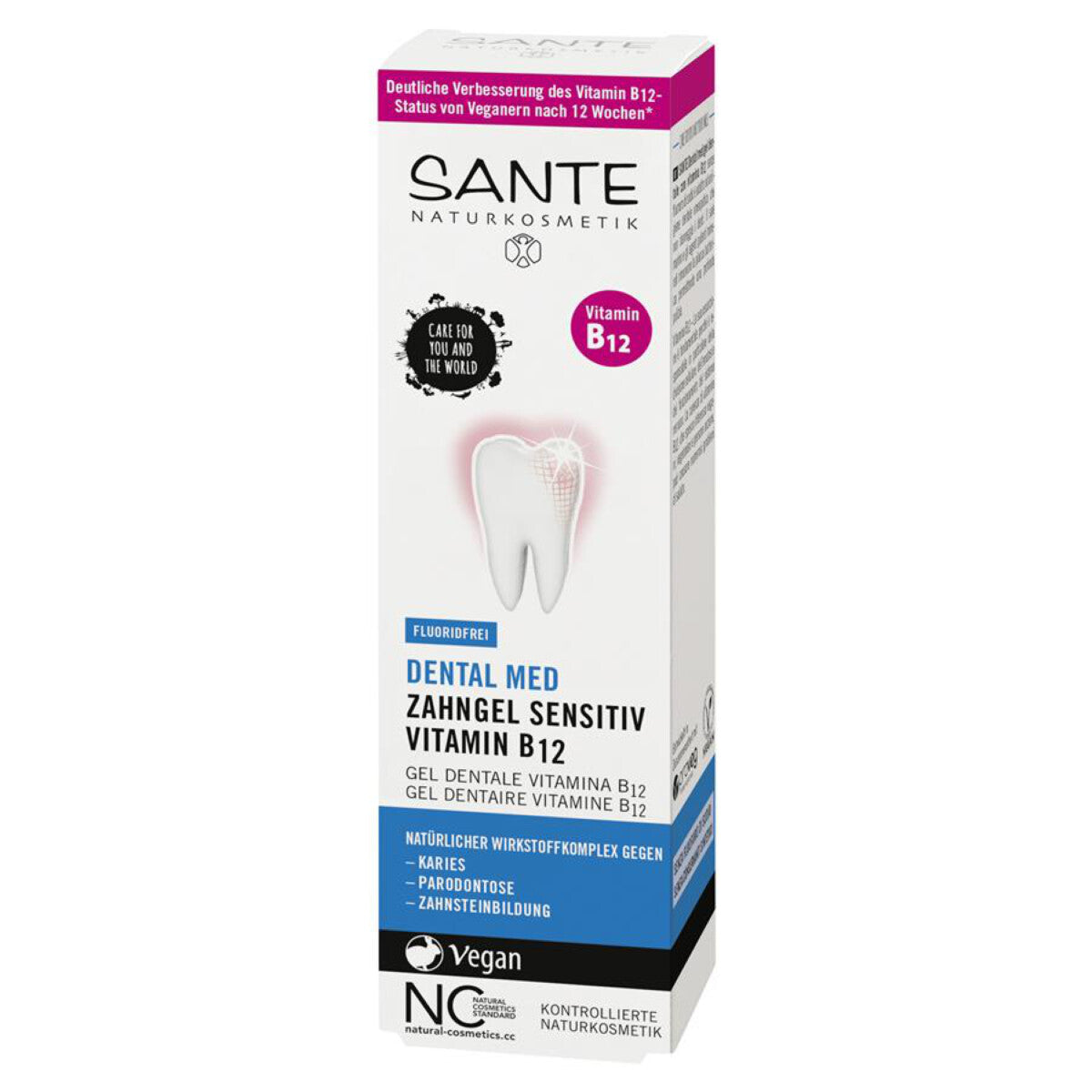 SANTE Zahngel B12 ohne Fluor - 75 ml