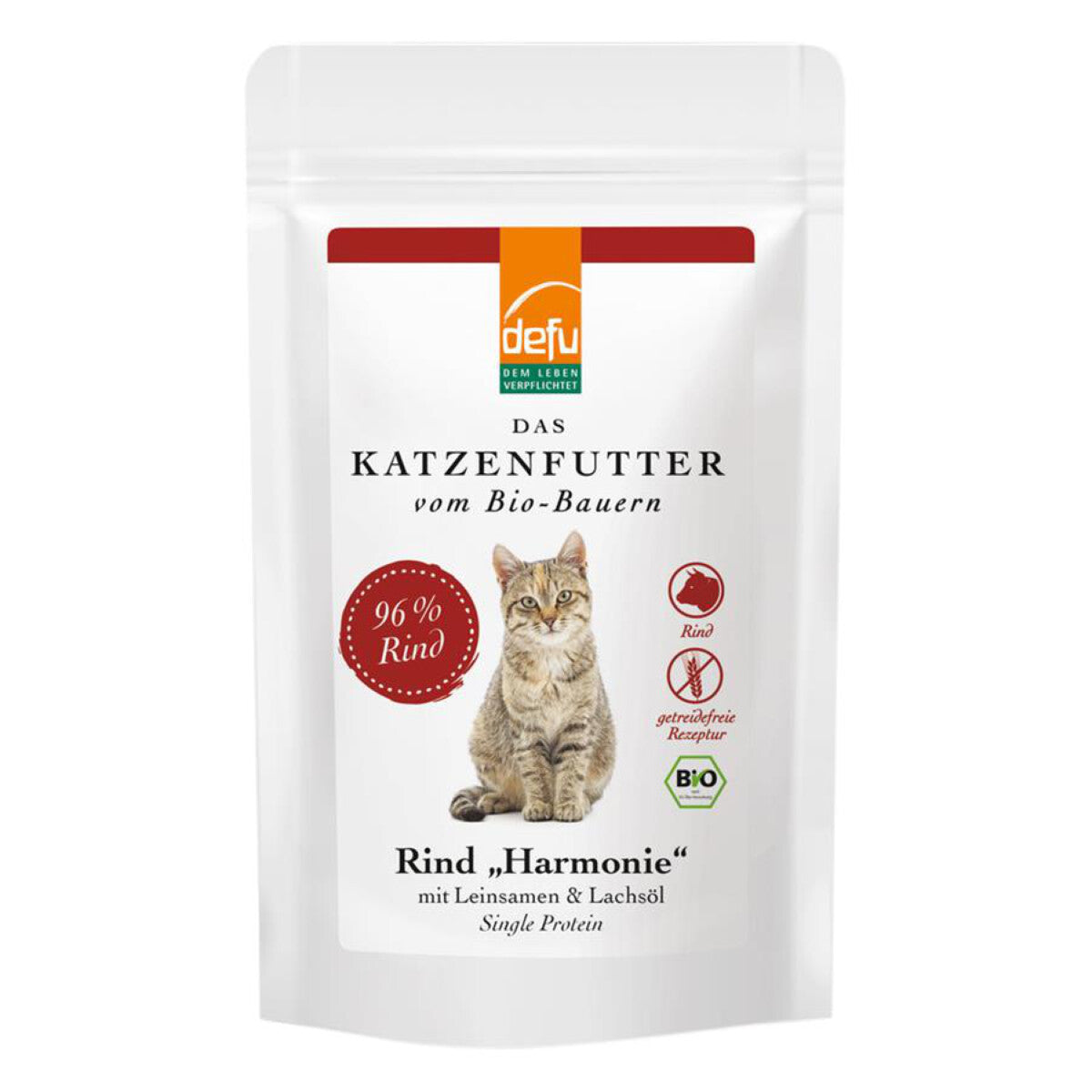 DEFU Katzenfutter Rind Harmonie - 85 g