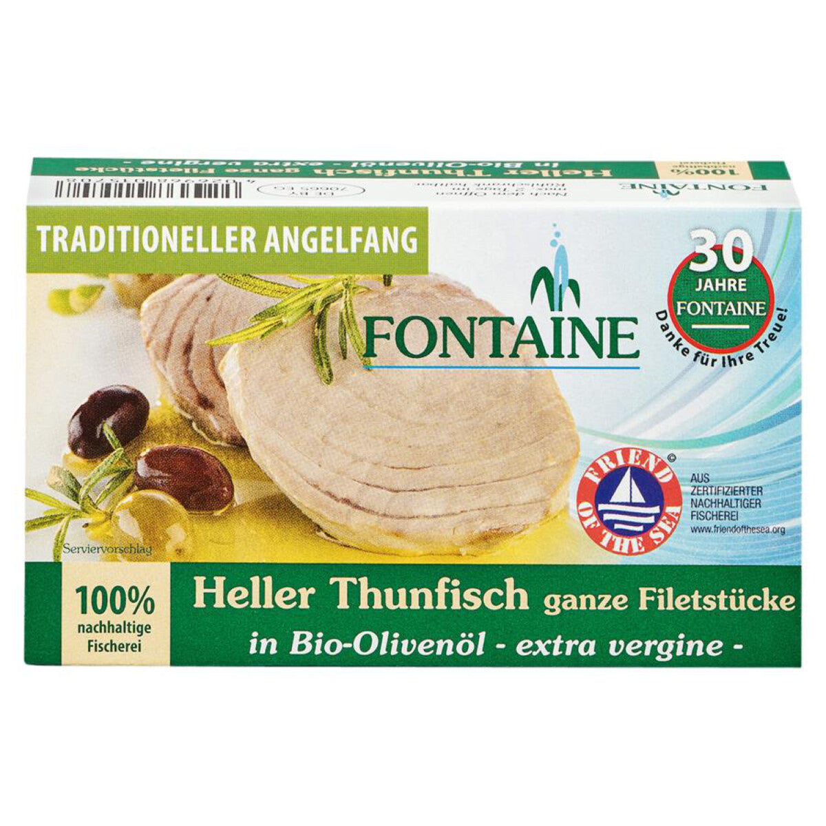 FONTAINE Thunfisch Hell in Olivenöl - 120 g