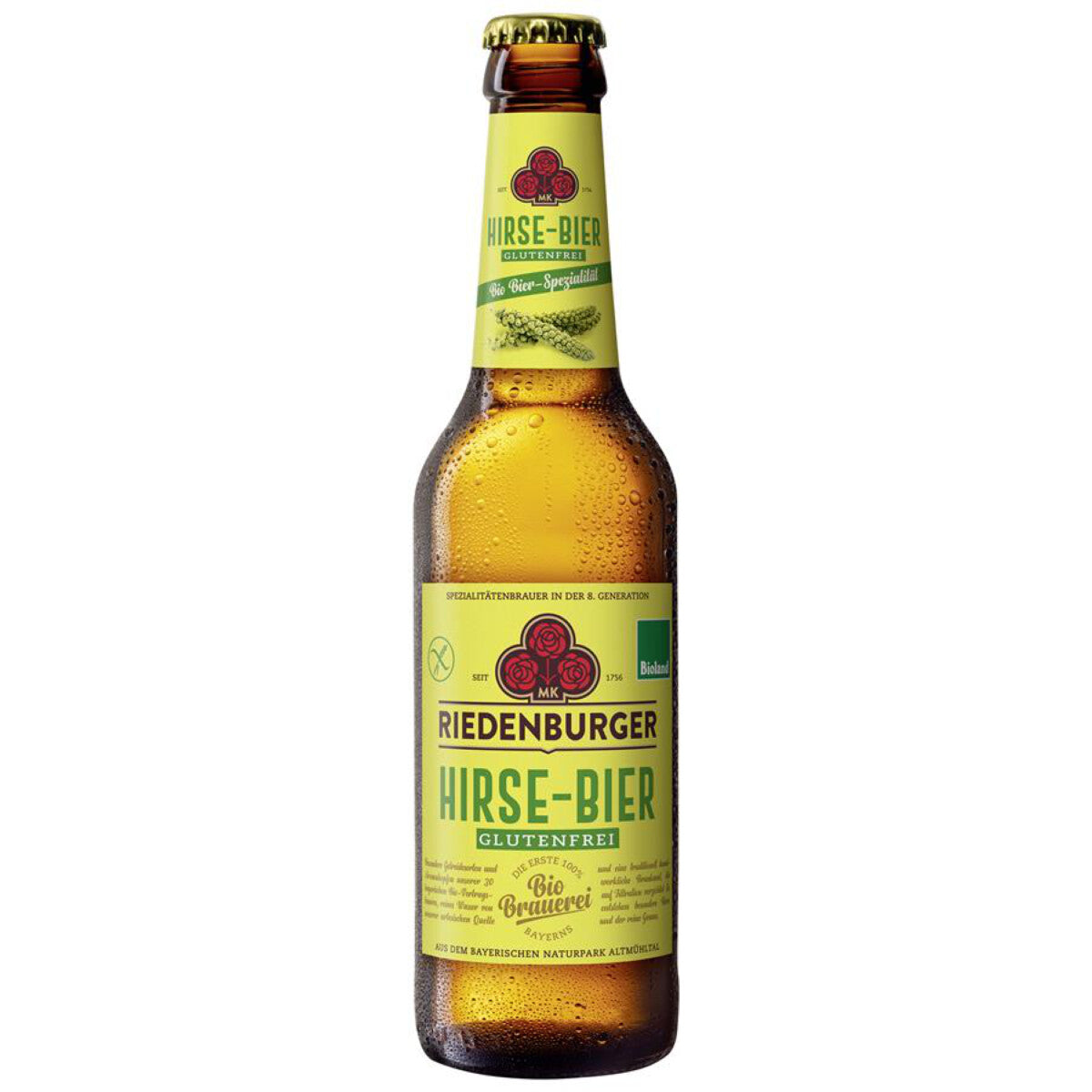 RIEDENBURGER BRAUHAUS Glutenfrei 4,5% vol. - 0,33 l