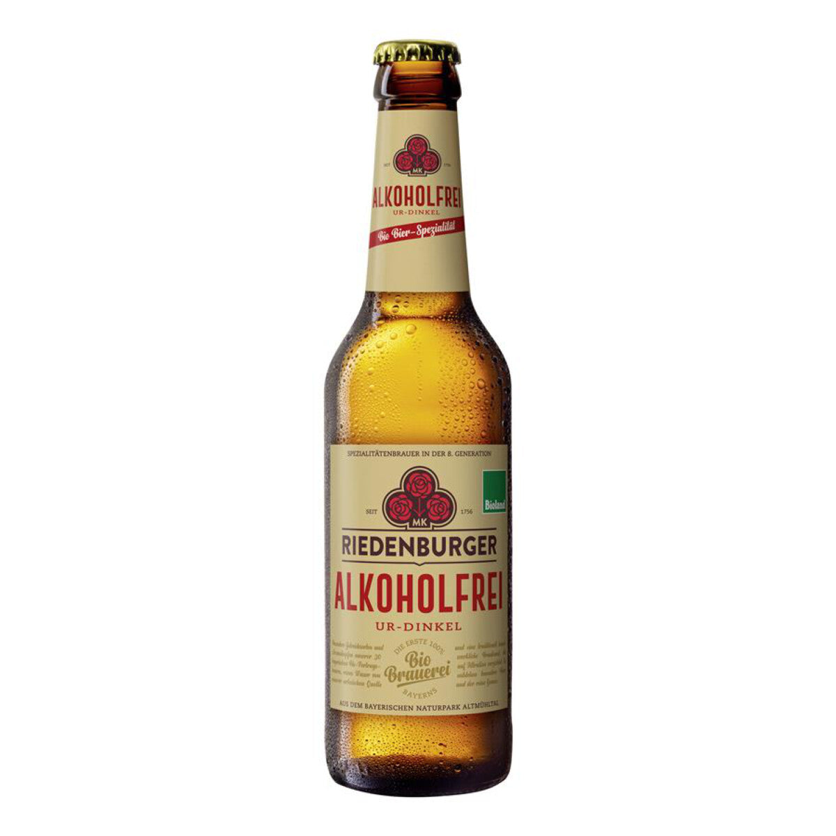 RIEDENBURGER BRAUHAUS Dinkelbier alkoholfrei - 0,33 l