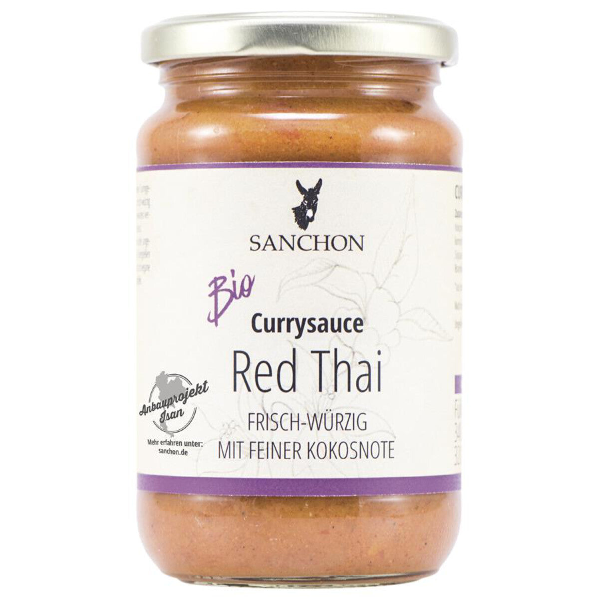 SANCHON Currysauce Red Thai - 340 g