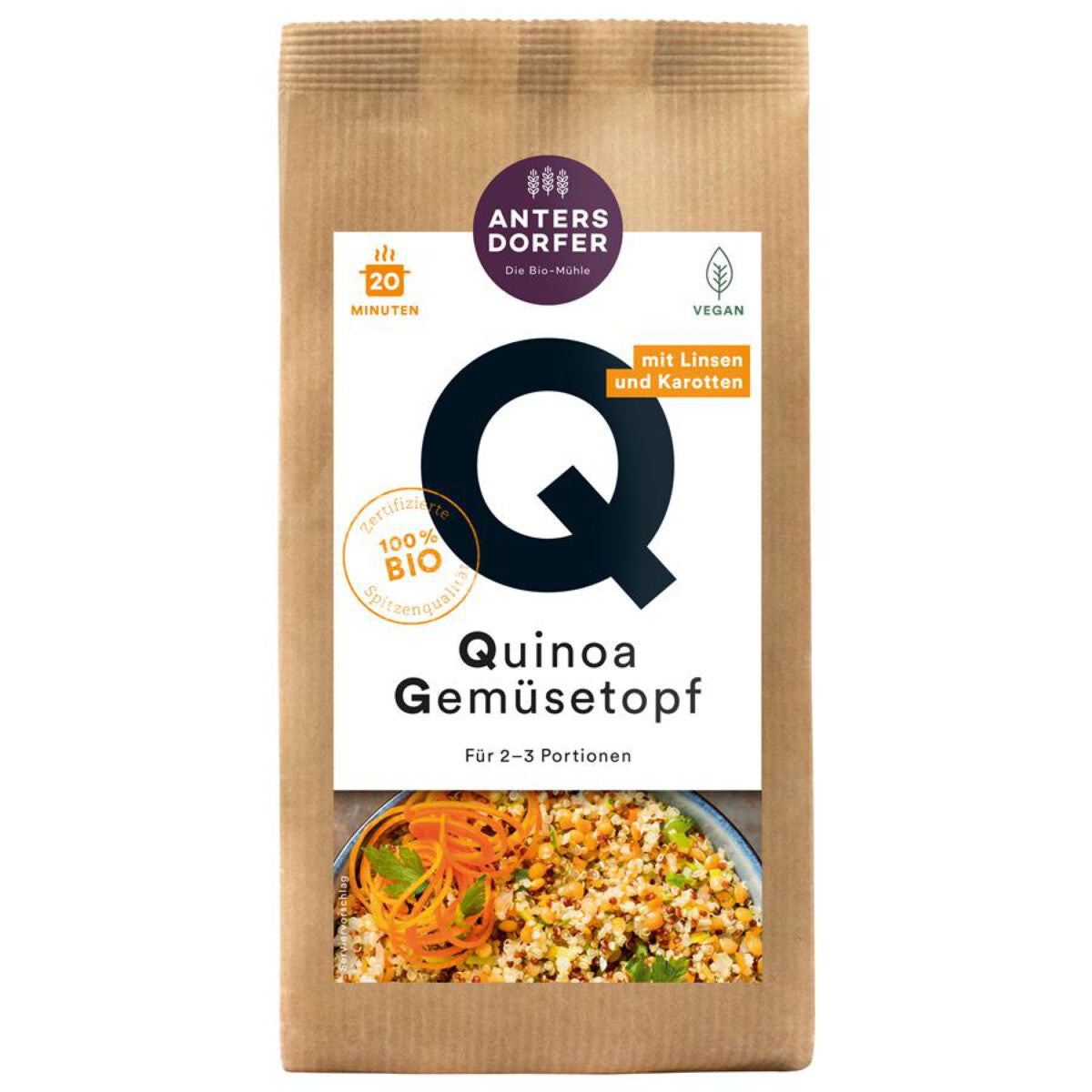 ANTERSDORFER Quinoa Gemüsetopf - 150 g
