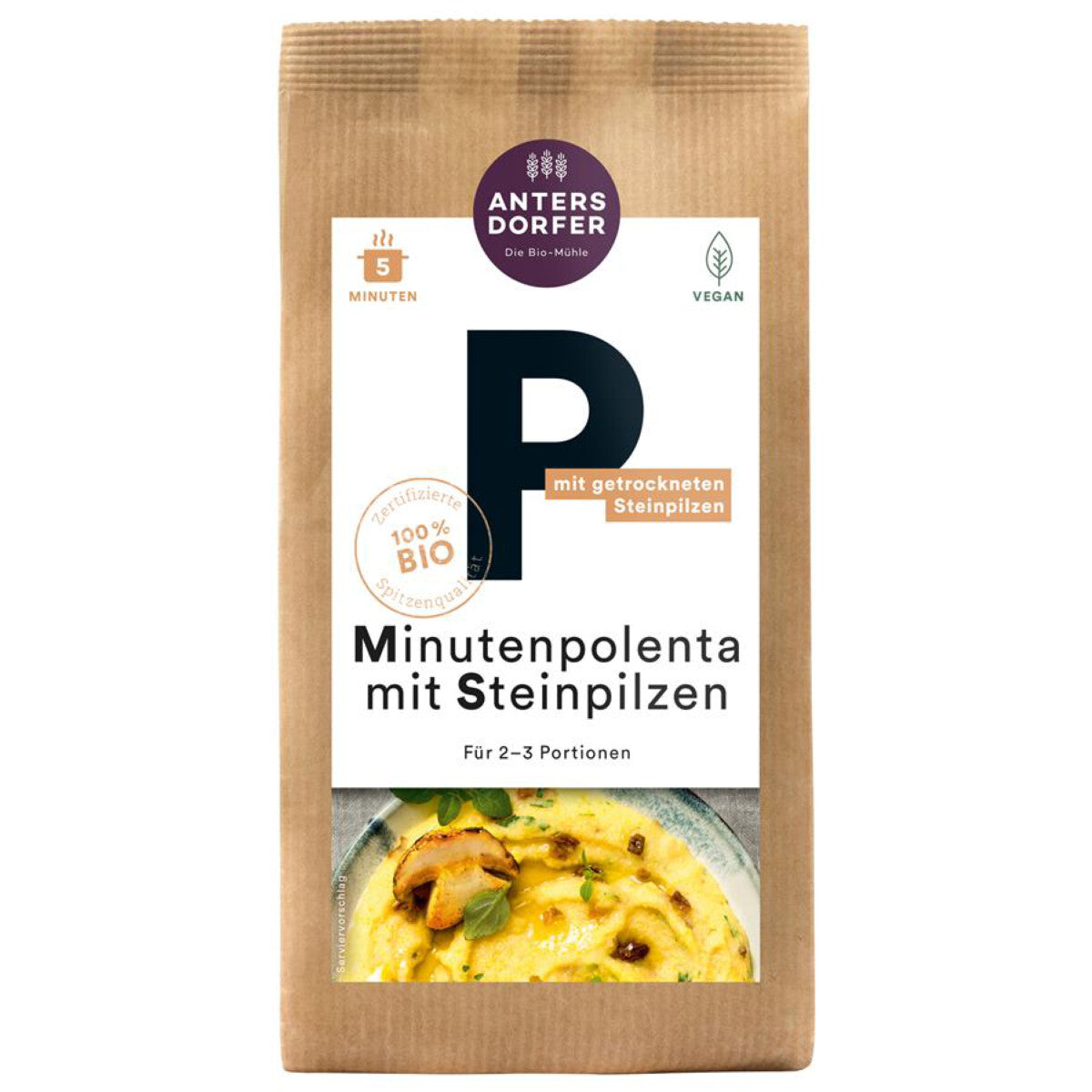 ANTERSDORFER Minutenpolenta Steinpilz - 150 g